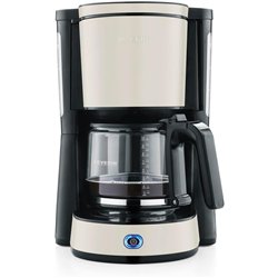 Severin Drip Cafether Manker Glass Jafera 10 xícaras 1000 W Beige KA 9575