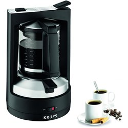 Krups T8.2 Cafetera Negra