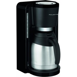Machine à café filtre Rowenta Milano Thermo CT 3818, noir/acier inoxydable
