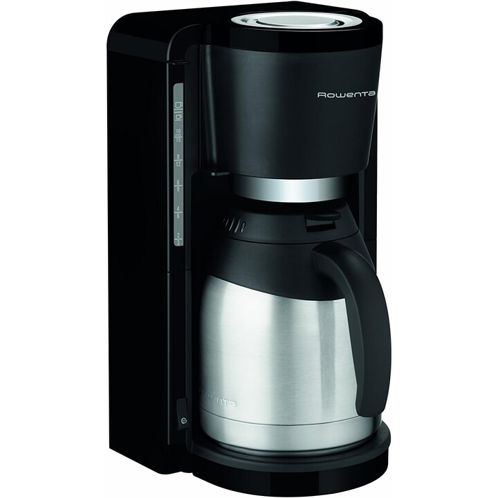 ROWENTA Filterkaffeemaschine Milano Thermo CT 3818 Black/Stainless Steel