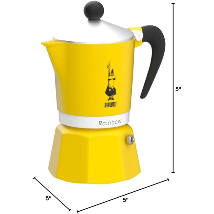 Bialetti RAINBOW 3TZ amarillo