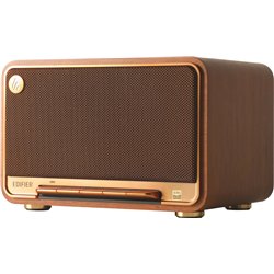 Edifier D32 Altoparlante WiFi Multiroom-fähiger Bluetooth holz retail
