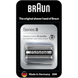 Paquete combinado de cabezales de afeitado Braun de 83 mm