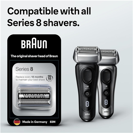 Braun Shaver Accessory Chaveving Head Combo Pack 83m