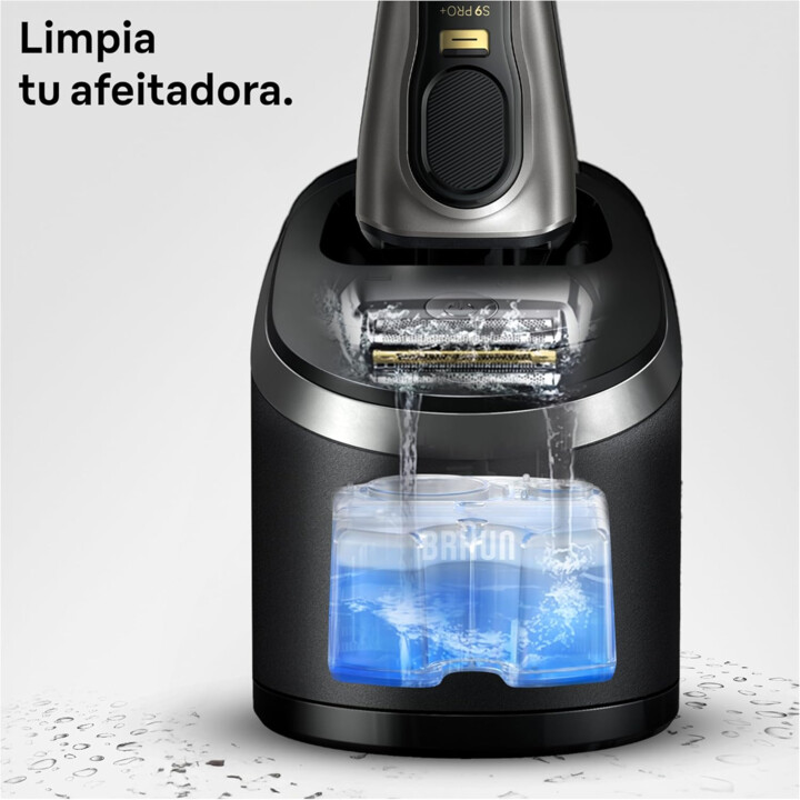 Cartucho de limpeza de limpeza e renovação para acessórios Braun Shaver (6 pacote)