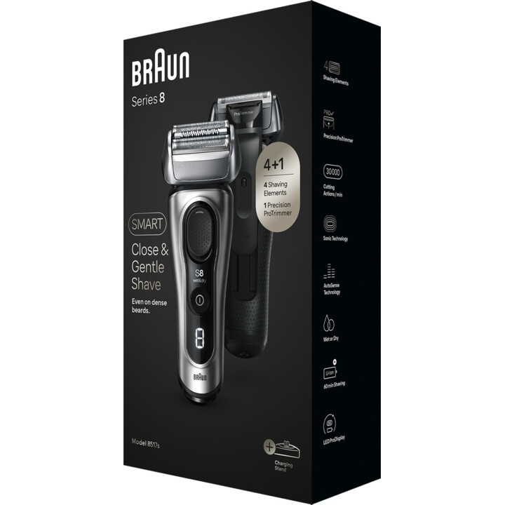 Braun Series 8 8517s wet&dry Galvano Silver