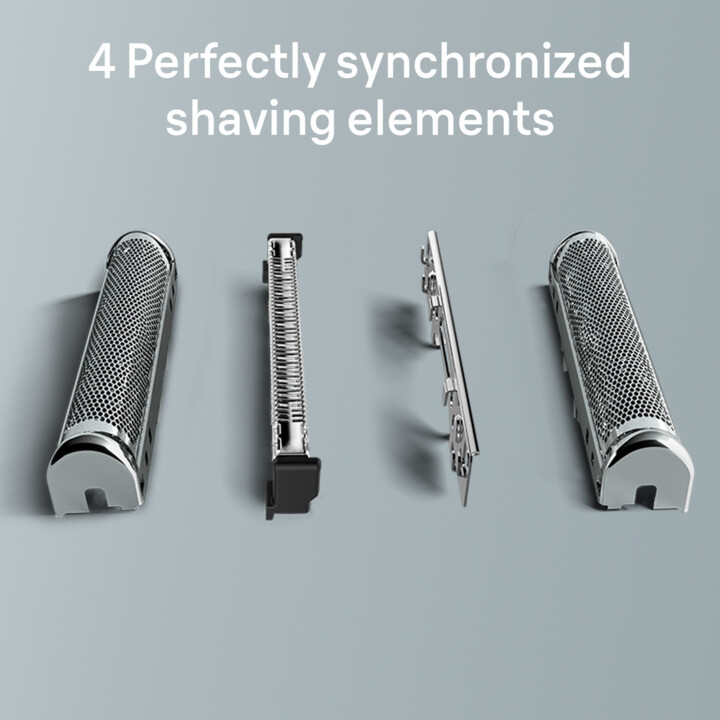 Braun Series 8 8517s wet&dry Galvano Silber