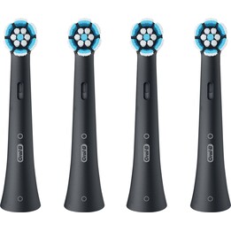 Oral-B iO testine di ricambio pulizia delicata nere 4 pezzi
