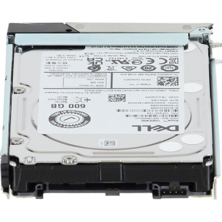 dell 600gb sas 2.5" 12gbps 10,000rpm hard drive refurbished
