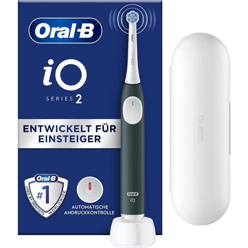 Oral-B iO Series 2 Forest Green con estuche de viaje