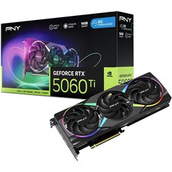Carte graphique PNY GeForce RTX 5060 Ti Epic-X RGB OC 16 Go GDDR7 DLSS4