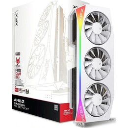 RX 9070 XT 16GB XFX Mercury Magnetic Air RGB OC GDDR6 3 Ventole bianco