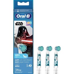 Oral-B Kids Star Wars recambios de cepillo 3 uds. azul/blanco