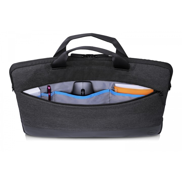 Housse pour ordinateur portable DELL PF-SL-BK-4-17 (35,6 cm, 14 pouces), noire et grise (460-BCFM)