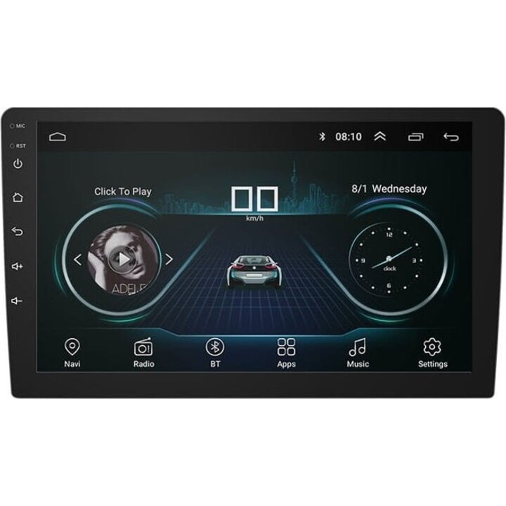Autoradio 2 DIN CL-901A 9" Android 8.1 / 1GB/ 32GB / Bluetooth / Wi-Fi / GPS