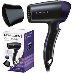 Secador de pelo Remington D2400 1400W Negro, Plata