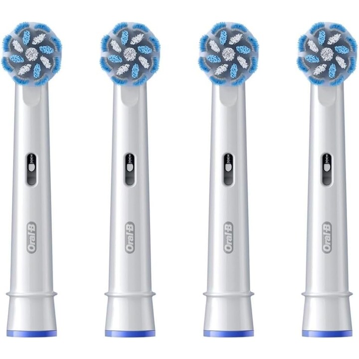 Oral-B Pro Sensitive Clean cabezales de recambio para cepillo dental, blancos, 4 uds.