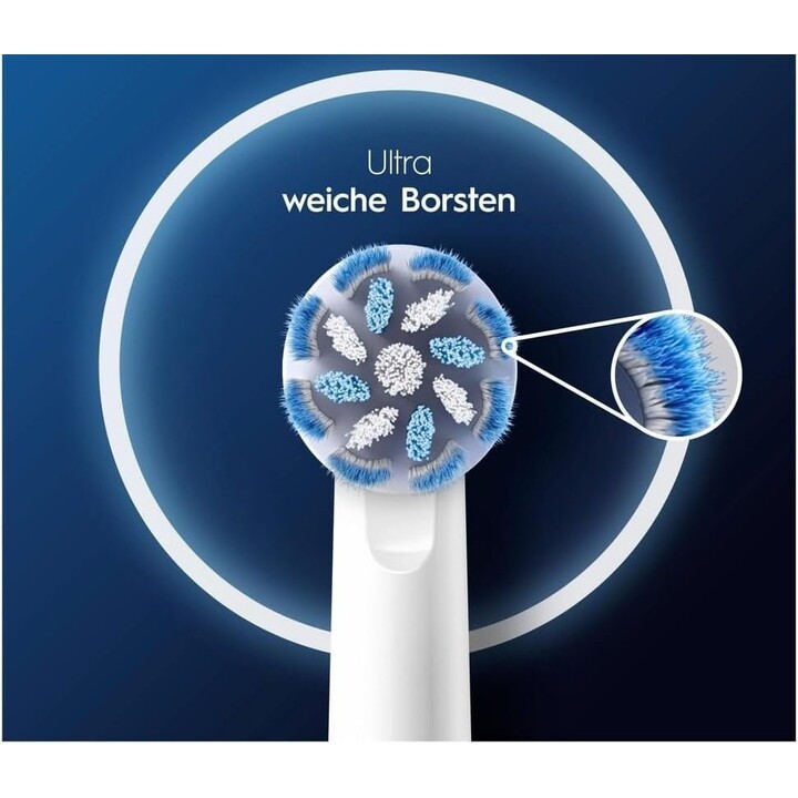 Oral-B Pro Sensitive Clean replacement toothbrush heads, white, 4 ct.