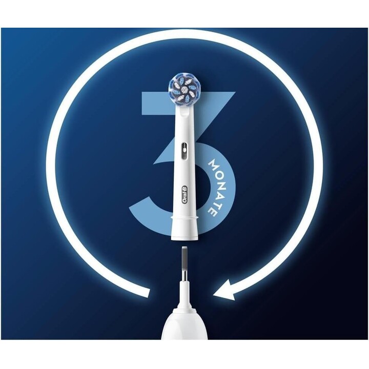 Oral-B Pro Sensitive Clean cabeças de substituição para escova, brancas, 4 un.