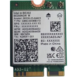 INTG INTEL WI-FI 7 BE202 2230 2x2 BE+BT Sans vPro