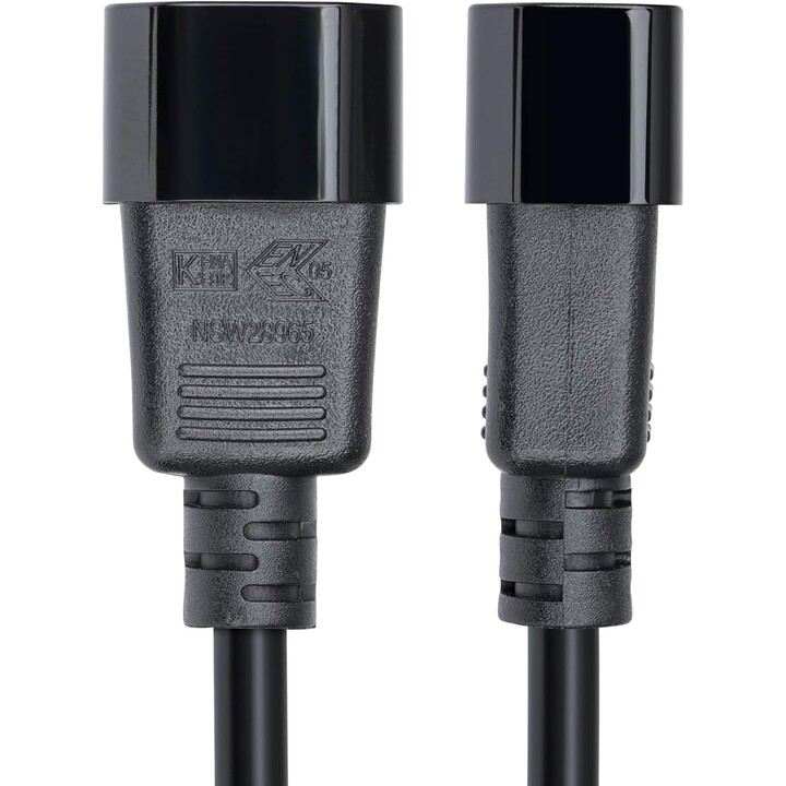 StarTech.com PXTC13C141415FEU cabo de energia Preto 4,57 m Acoplador C14 Acoplador C13