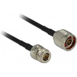 DELOCK Antennenkabel N Stecker - N Buchse LMR195 6m