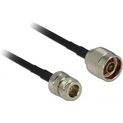 DELOCK Antennenkabel N Stecker - N Buchse LMR195 6m