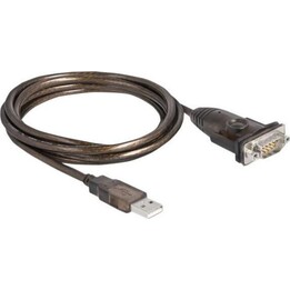 Adaptador Delock USB2.0 Typ-A para 1 x pino Seriell RS-232 D-sub9