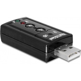 DELOCK Sound Adapter extern USB2.0 Virtual 7.1 24Bit 96kHz
