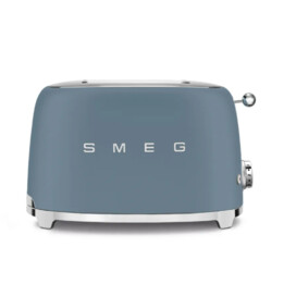Smeg Toaster 2x2 50er-Jahre-Stil Sturmblau matt TSF01SBMEU