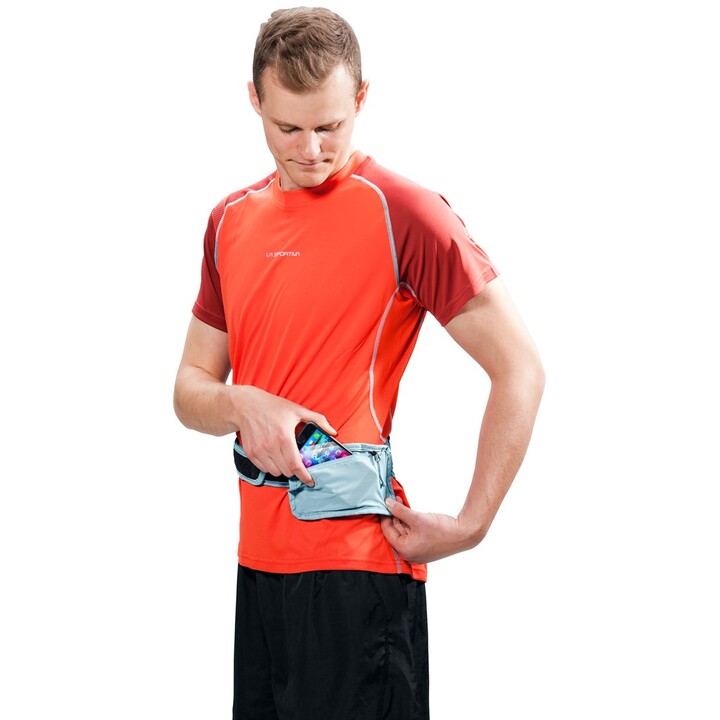 Deuter Shortrail I sacs bananes Polyamide, Rembourrage en fibre de polyester, Polyéthylène téréphthalate (PET) Cyan