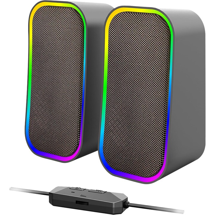 SpeedLink Token Gaming PC -Lautsprecher Bluetooth RGB Gaming -Lautsprecher