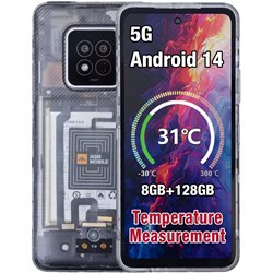 AGM par Bea-Fon X6 Phantom Rugged (IP68 / IP69K / MIL-STD-810H)