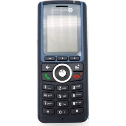 Alcatel 8234, aparelho de DECT com clipe de bateria e cinto