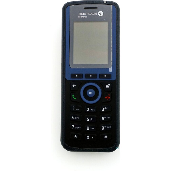 Alcatel 8254, teléfono DECT, con batería y clip de correa, sin cargar cuna y fuente de alimentación
