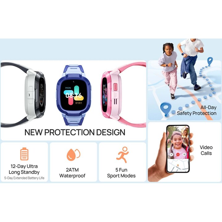 Orologio per bambini Mibro P6 blu