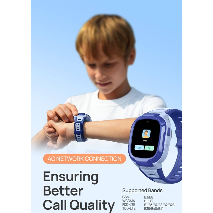 Orologio per bambini Mibro P6 blu
