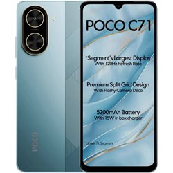 Xiaomi Poco C71 64GB 3GB, Dual SIM, azul