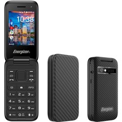 Energizer E282SC+ 4G, 1400mAh, Dual SIM (Nano-SIM), cámara de 2 MP, negro