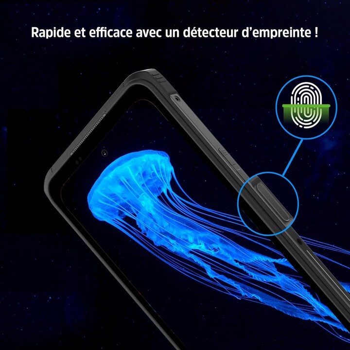 Energizer H67G 5G, 128GB de ROM, 4GB de RAM, pantalla de 6.78 pulgadas, batería de 4900 mAh, impermeable y amortiguador, negro