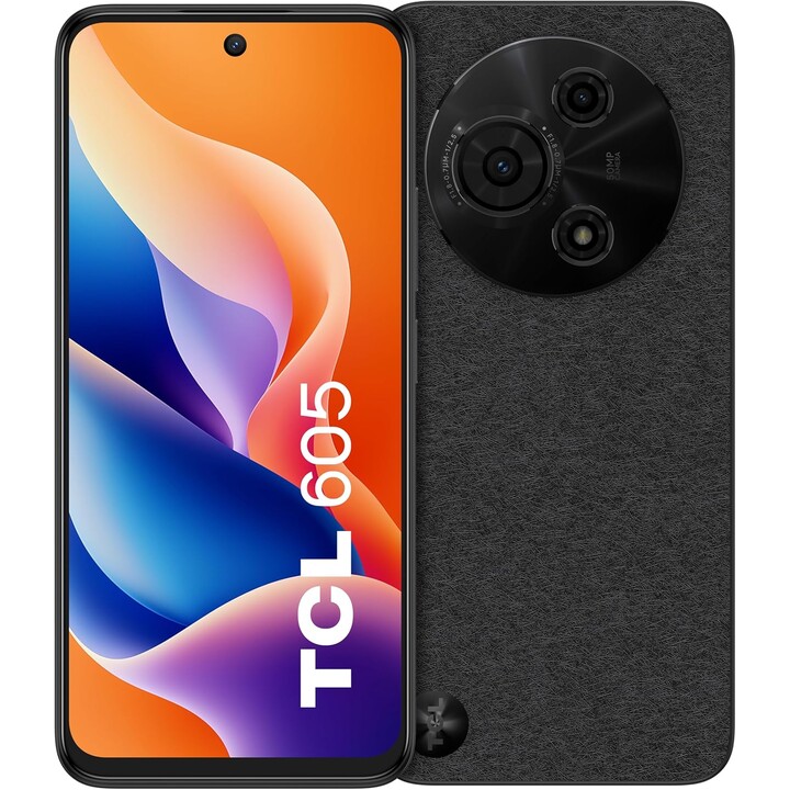 TCL 605, ROM da 256 GB, 8GB di RAM +10 GB di espansione, 6,67 HD +, fotocamera da 50 MP, batteria da 5200 mAh, Android 15, Dual