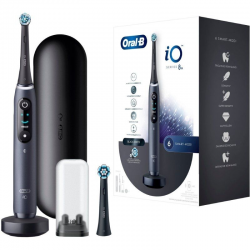 Cepillo Dental Braun Oral-B iO 8N/ Incluye 1 Recambios/ Negro