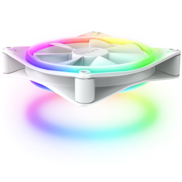 Kit 3 Nzxt F120 RGB Duo Fans 120x120x25 White