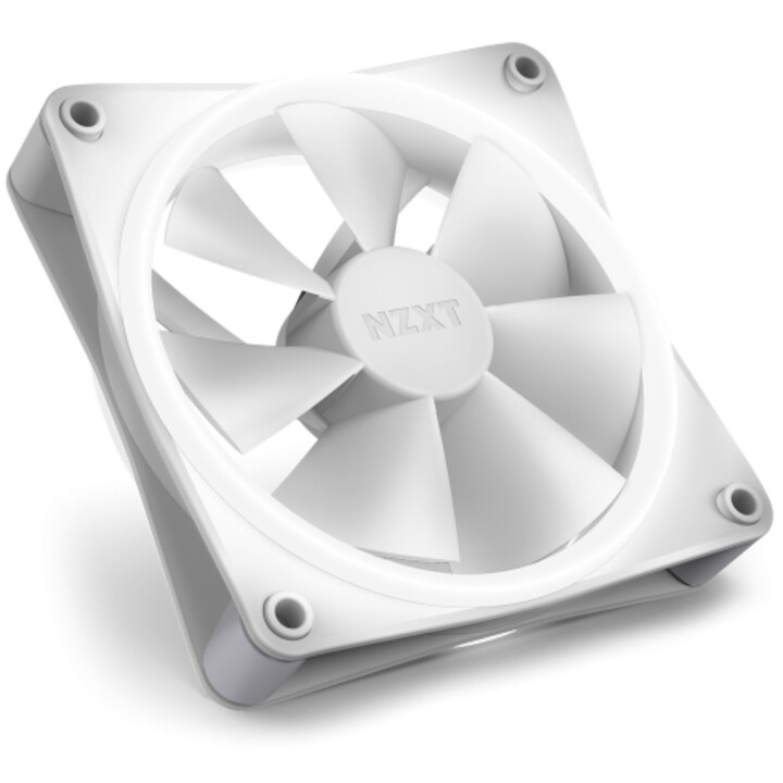 Kit 3 Nzxt F120 RGB Duo Fans 120x120x25 White