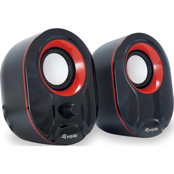 Altoparlante stereo 2.0 Equip nero/bianco