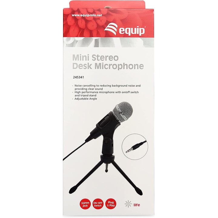 Equip 245341 Mini-Stereo-Tischmikrofon