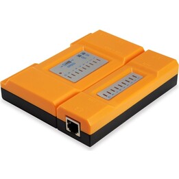 Equip cable tester network for cable RJ45/RJ11/RJ12