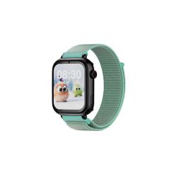 SaveFamily Plus Smartwatch mit Anruf und GPS / 1,85&quot; / 680 mAh / NanoSIM / Stoff / Schwarz/Ozean