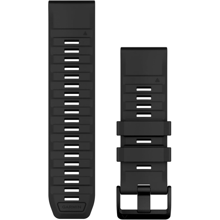 Ersatzarmband Garmin QuickFit 26mm Silikon Schwarz