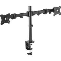 Digitus Dual Monitor Stand avec pince d'inclinaison pour 15 \ "/ 27 \" moniteurs Vesa 100x100 max 16kg